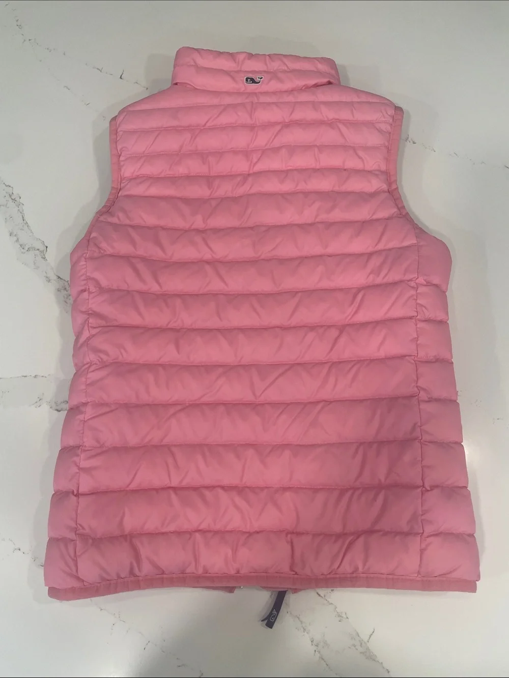 Girls' Vineyard Vines Pink Puffer Vest